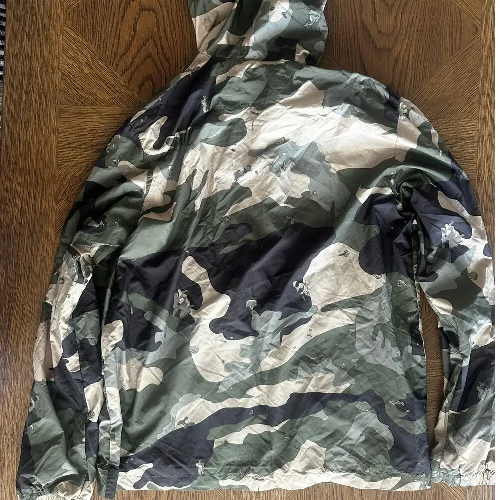 Adidas Originals Primegreen Camo Windbreaker Jacket Large
